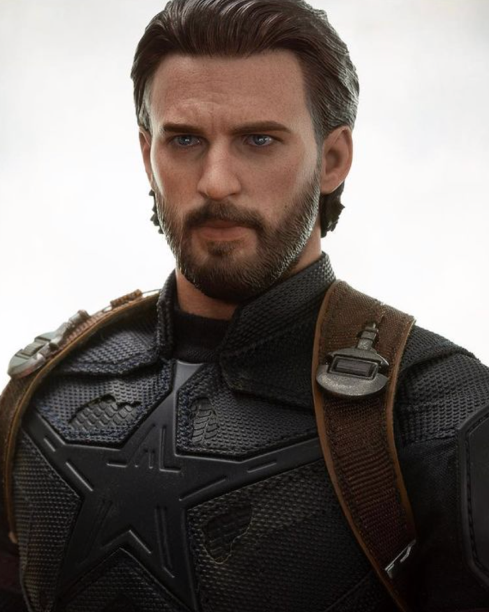 Hot toys MMS480 Marvel Avengers Infinity War Captain America Regular ...